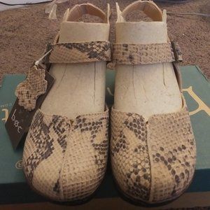 born b.o.c. barbuda heel snakeskin (BNIB)